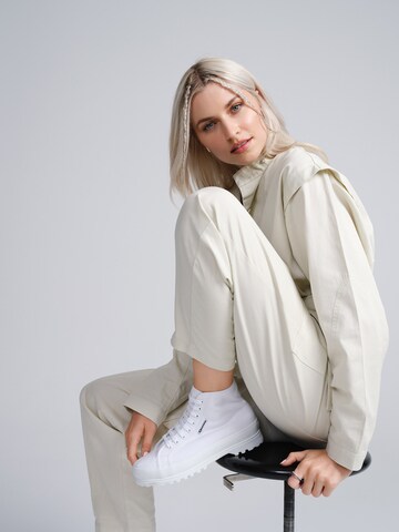 SUPERGA High-Top Sneakers '2341 ALPINA - Lena Gercke' in White