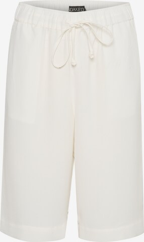 Loosefit Pantaloni 'Shirley' di SOAKED IN LUXURY in bianco: frontale