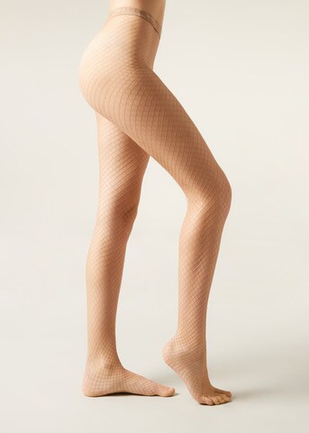CALZEDONIA Fine Tights in Beige