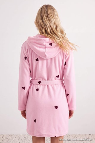 Trendyol Krátký župan – pink