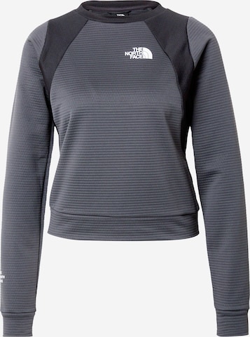 THE NORTH FACE - Sweatshirt de desporto 'Mountain' em cinzento: frente