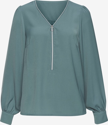 LASCANA - Blusa en verde: frente