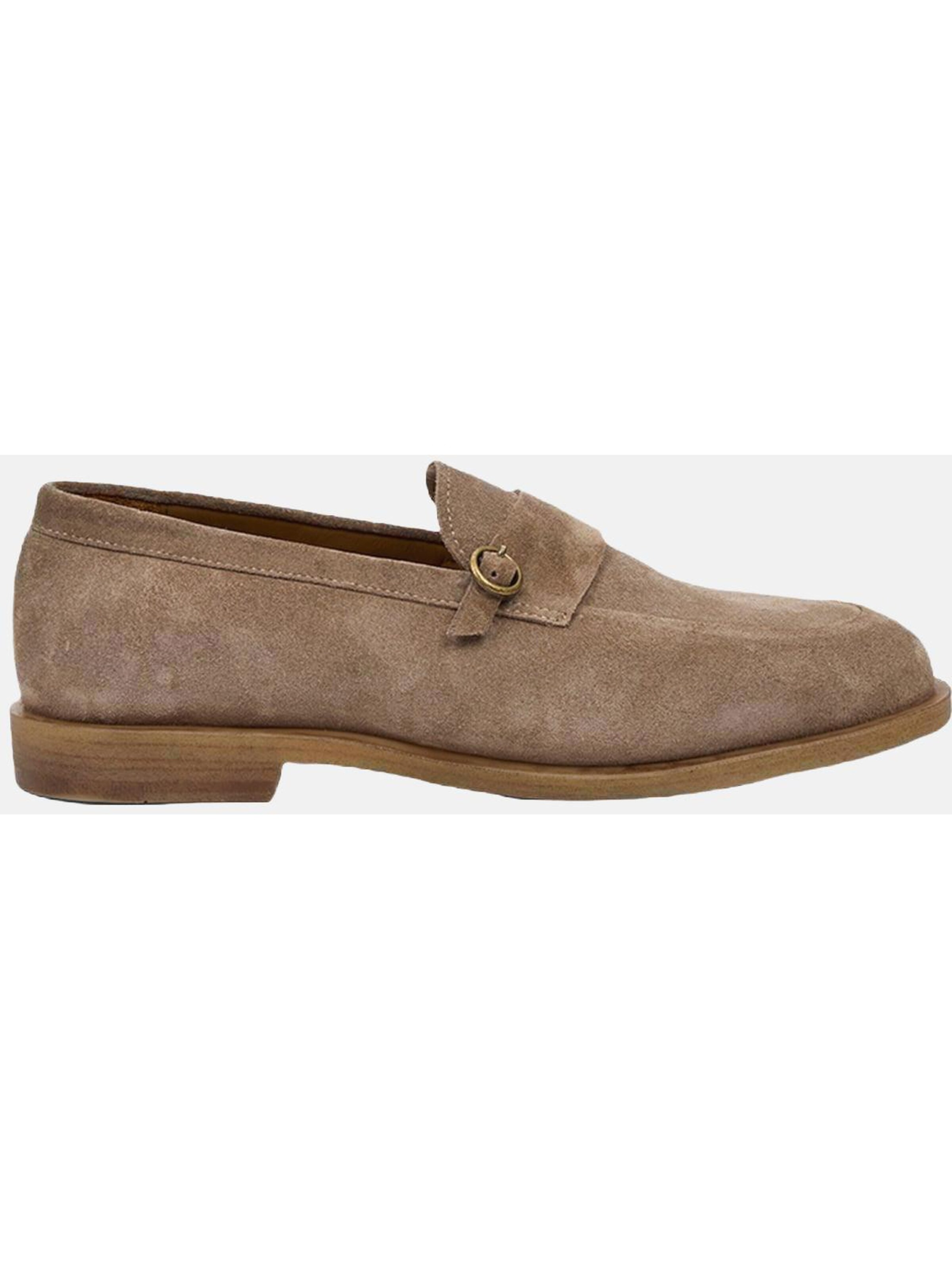 Desa Moccasins in Grey: front