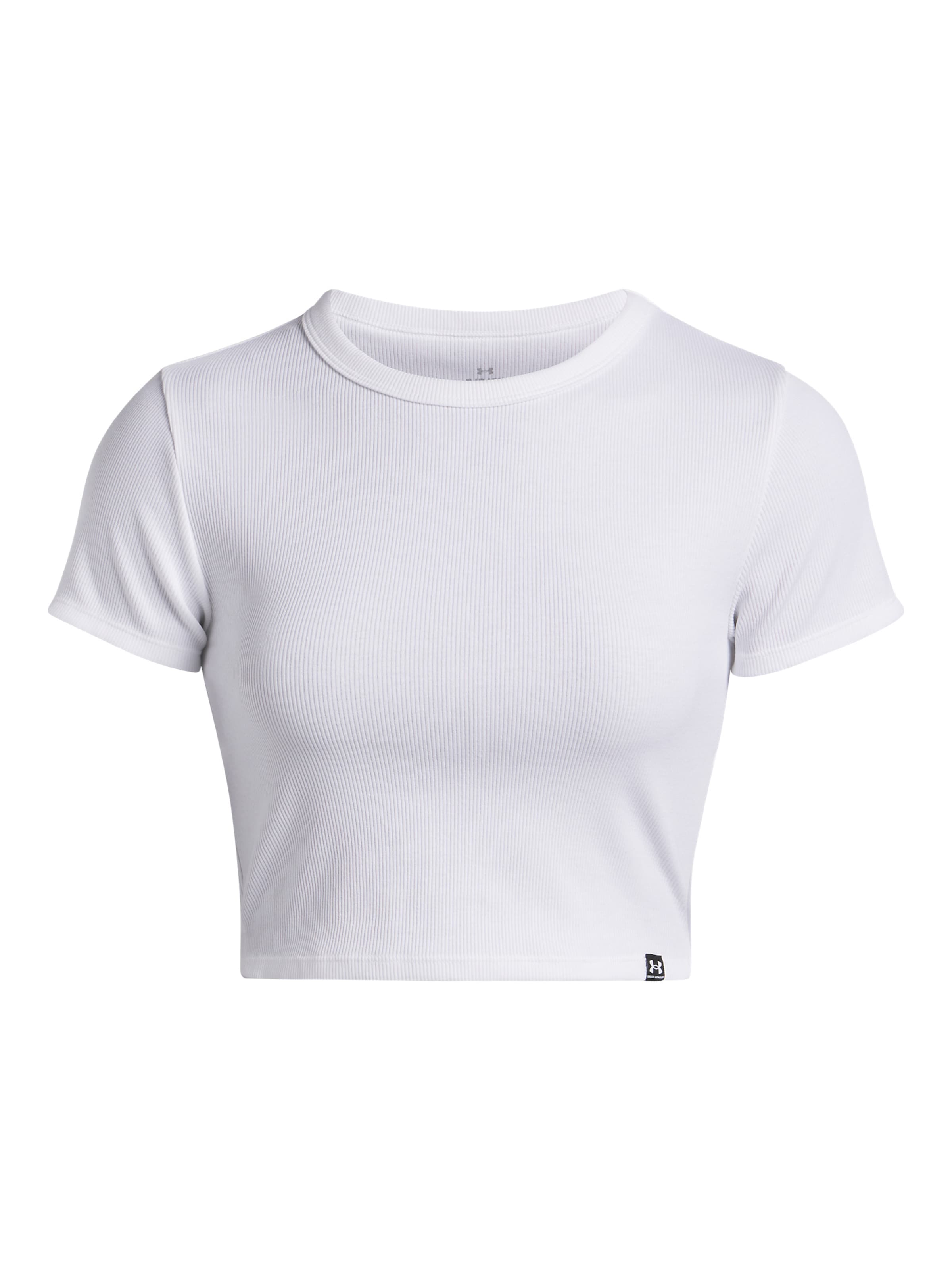 T-shirt fonctionnel UNDER ARMOUR en blanc : devant