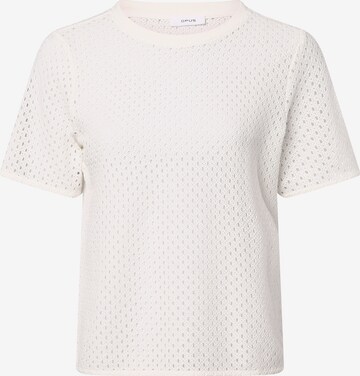 OPUS Shirt in White: front