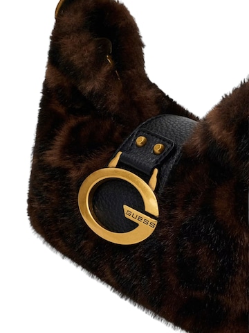 GUESS Schoudertas 'Camden' in Bruin