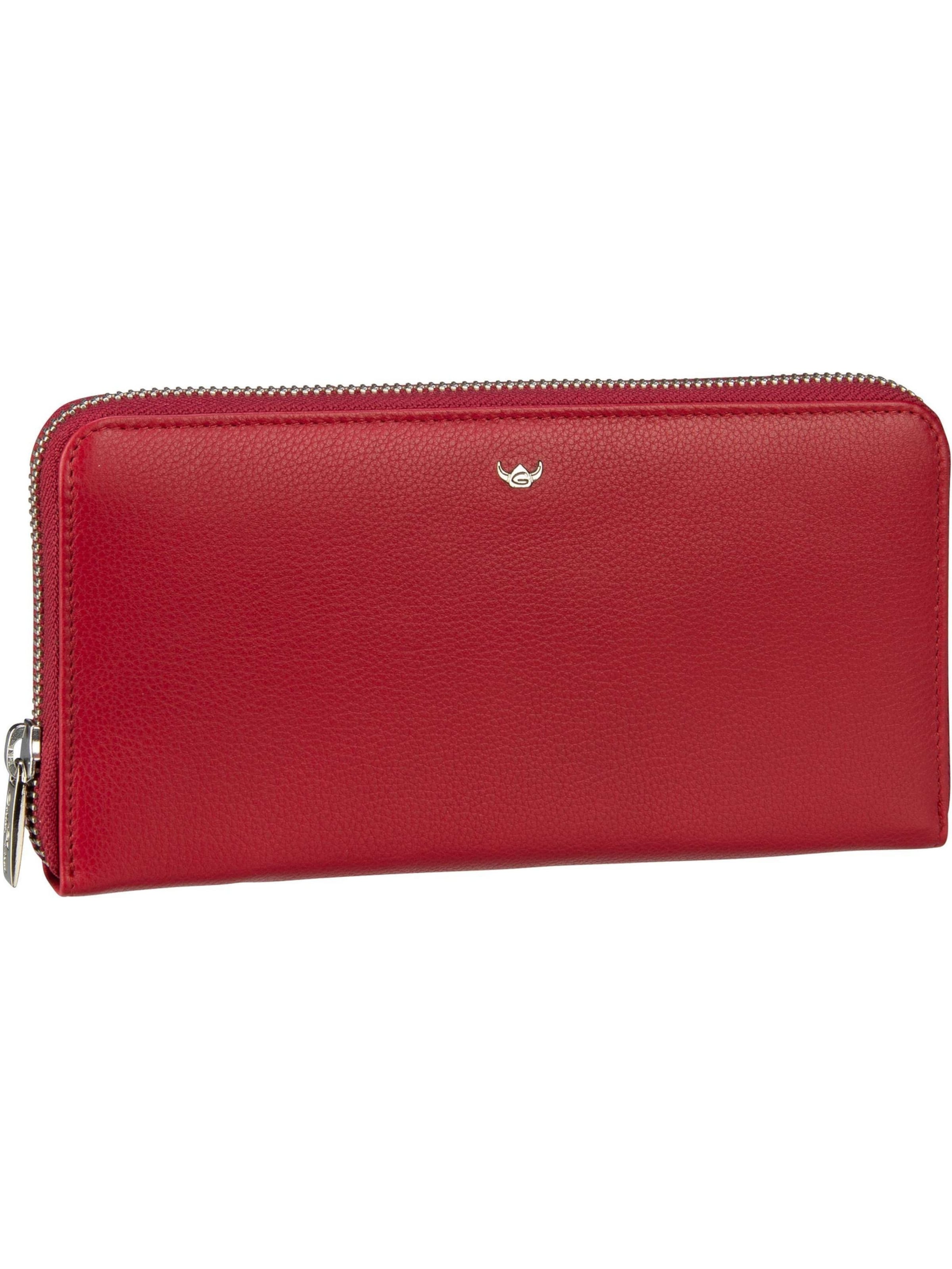 GOLDEN HEAD Portemonnee 'Madrid' in Rood: voorkant