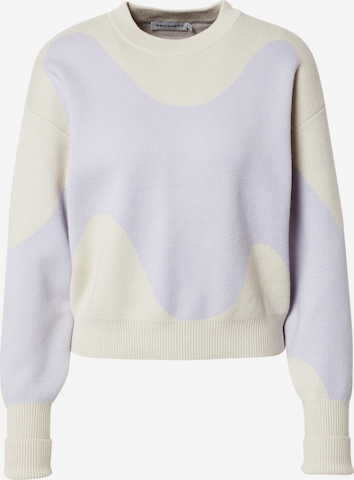 Marimekko Sweater 'Tieto Lokki' in Lilac / Wool white, Item view