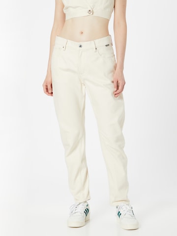 G-Star RAW Wide Leg Jeans i beige: forside