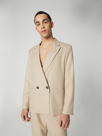 Regular fit Giacca da completo 'Antonio' di Guido Maria Kretschmer Men in beige: frontale