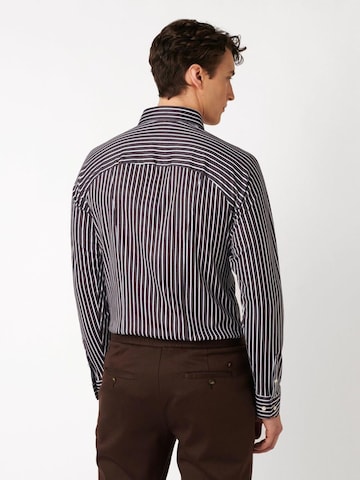 DESOTO Slim fit Button Up Shirt in Brown