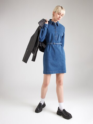 HUGO Blousejurk 'Konema' in Blauw