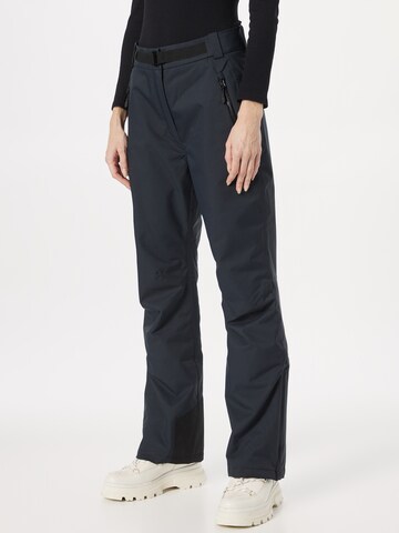 Regular Pantalon de sport 4F en noir : devant