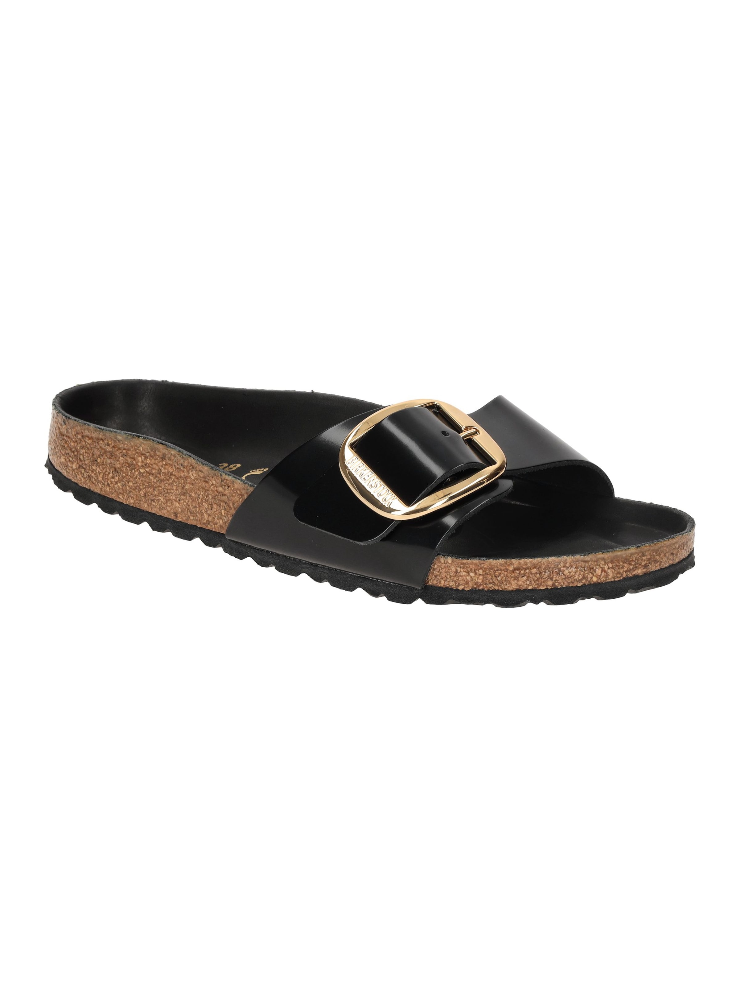 BIRKENSTOCK Mules 'Madrid' in Black: front