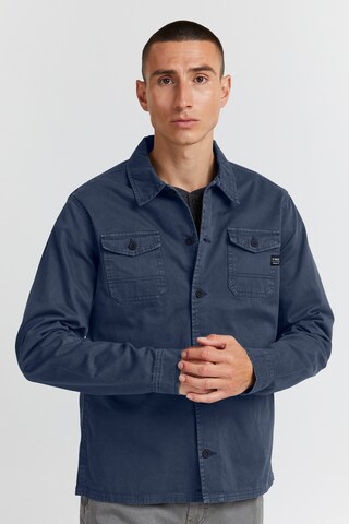 11 Project Regular fit Overhemd 'Johann' in Blauw: voorkant