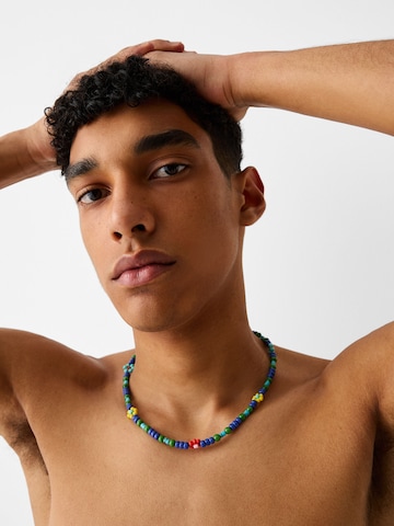 Bershka Kette in Blau: Vorderseite
