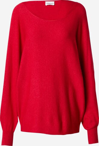 Pullover di Sublevel in rosso: frontale