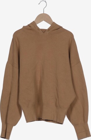 COS Sweatshirt & Zip-Up Hoodie in S in Brown: front