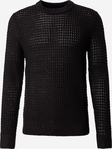 JJ Rebel Sweater 'JREBCARTER' in Black: front