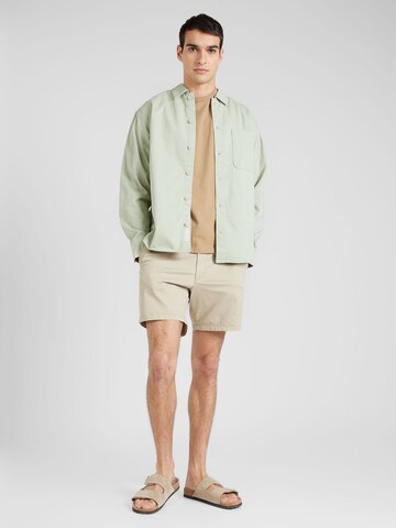 Coupe regular Chemise 'COLLECTIVE ZAC' JACK & JONES en vert