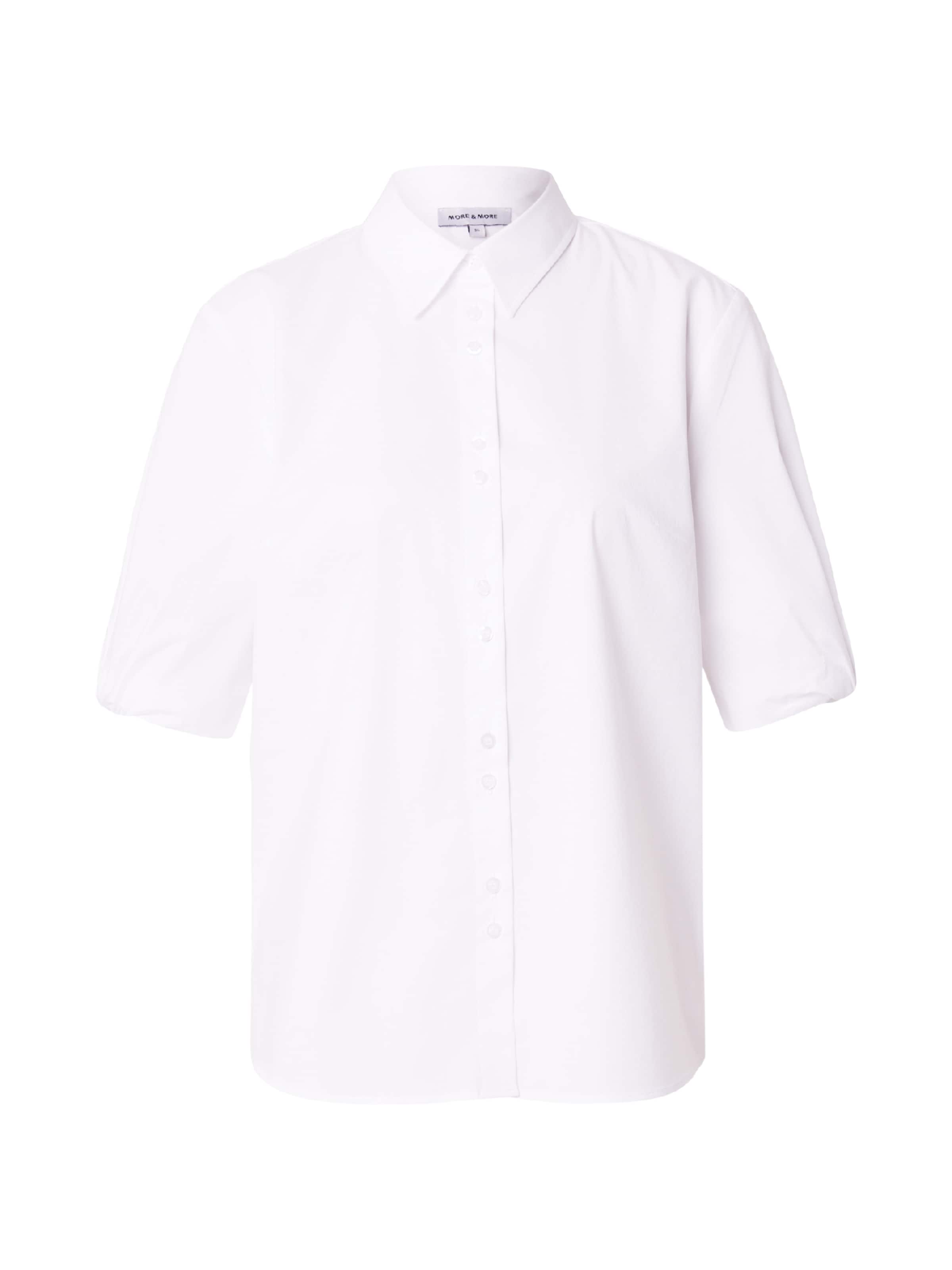 MORE & MORE Μπλούζα σε λευκό: μπροστά
