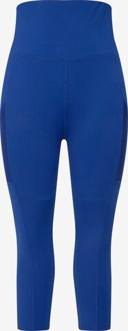 Ulla Popken Leggings in Blauw: voorkant