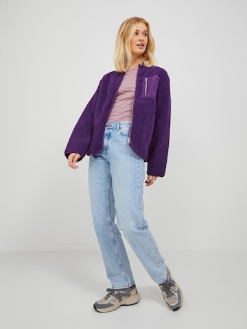 JJXX Fleece Jacket 'Julie' in Purple