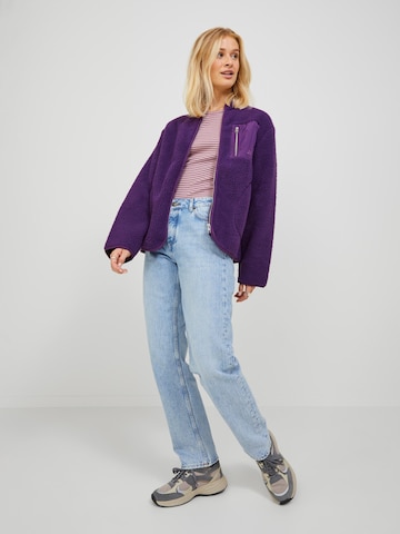 JJXX Fleece jas 'Julie' in Lila