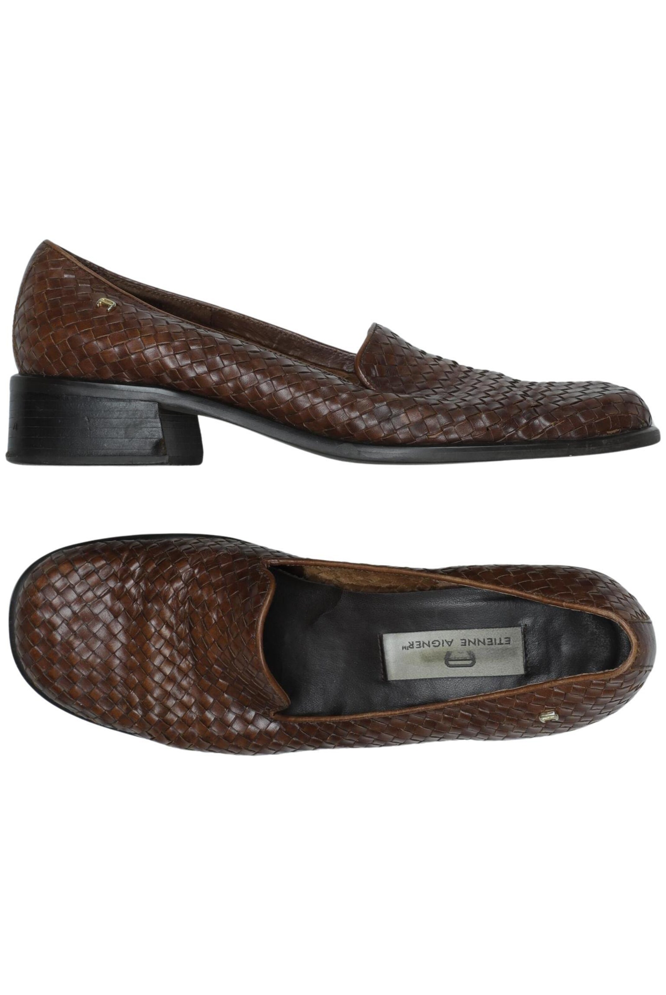 AIGNER Flats & Loafers in 43 in Brown: front