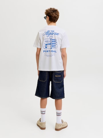 Jack & Jones Junior T-shirt 'JORVacation' i vit