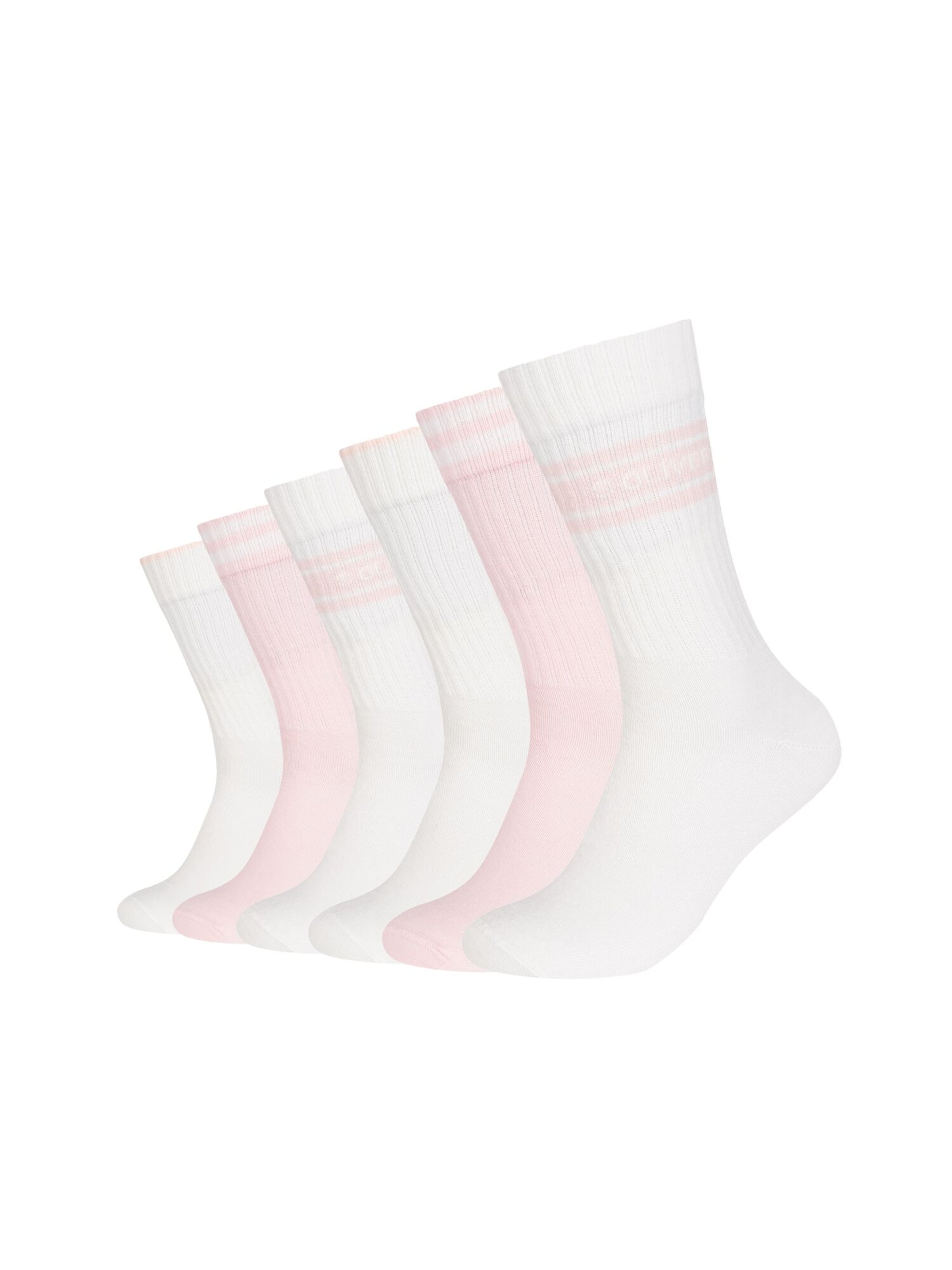 Chaussettes 'Essentials' s.Oliver en rose : devant
