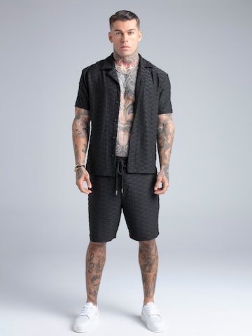 SikSilk Regular Pants in Black