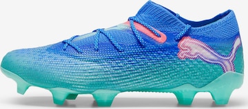 Ghete de fotbal 'Future 7 Ultimate' de la PUMA pe albastru: față