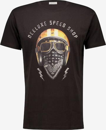 Deeluxe Shirt in Schwarz: Vorderseite
