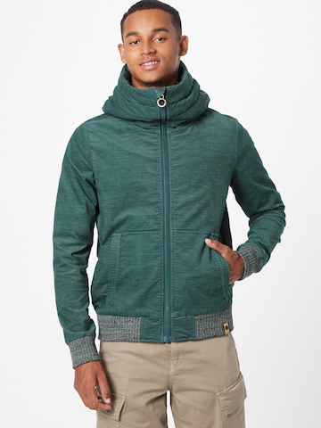 Fli Papigu Prehodna jakna | zelena barva: sprednja stran