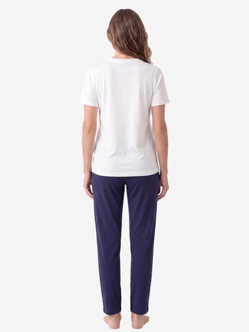 SCHIESSER Pajama 'Mix & Relax' in Blue