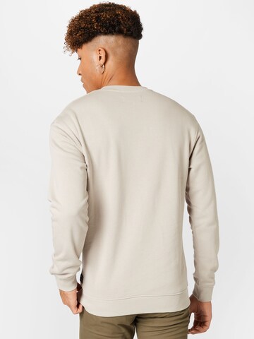 TOM TAILOR DENIM Sweatshirt in Grau