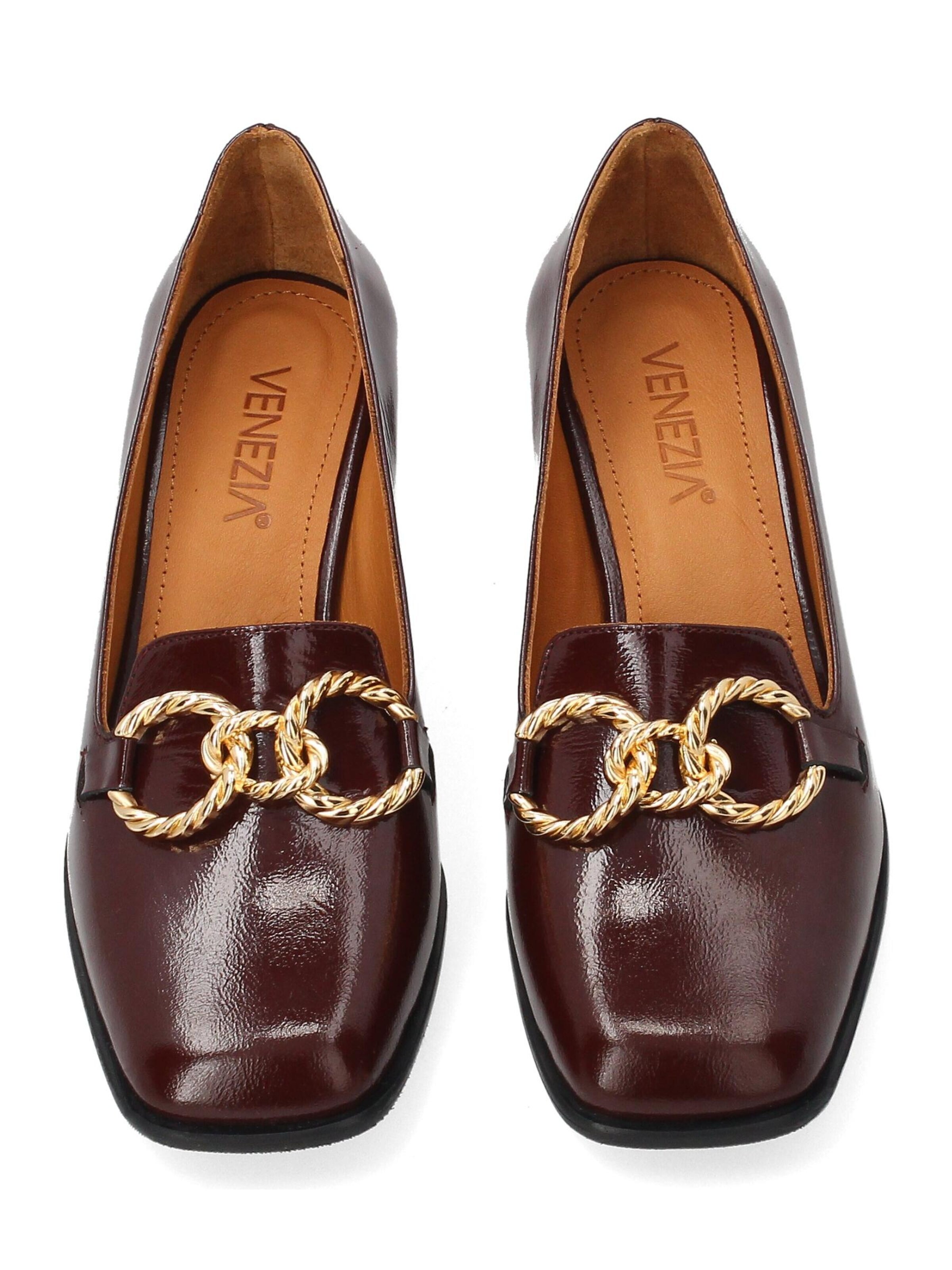 VENEZIA Moccasin in Red