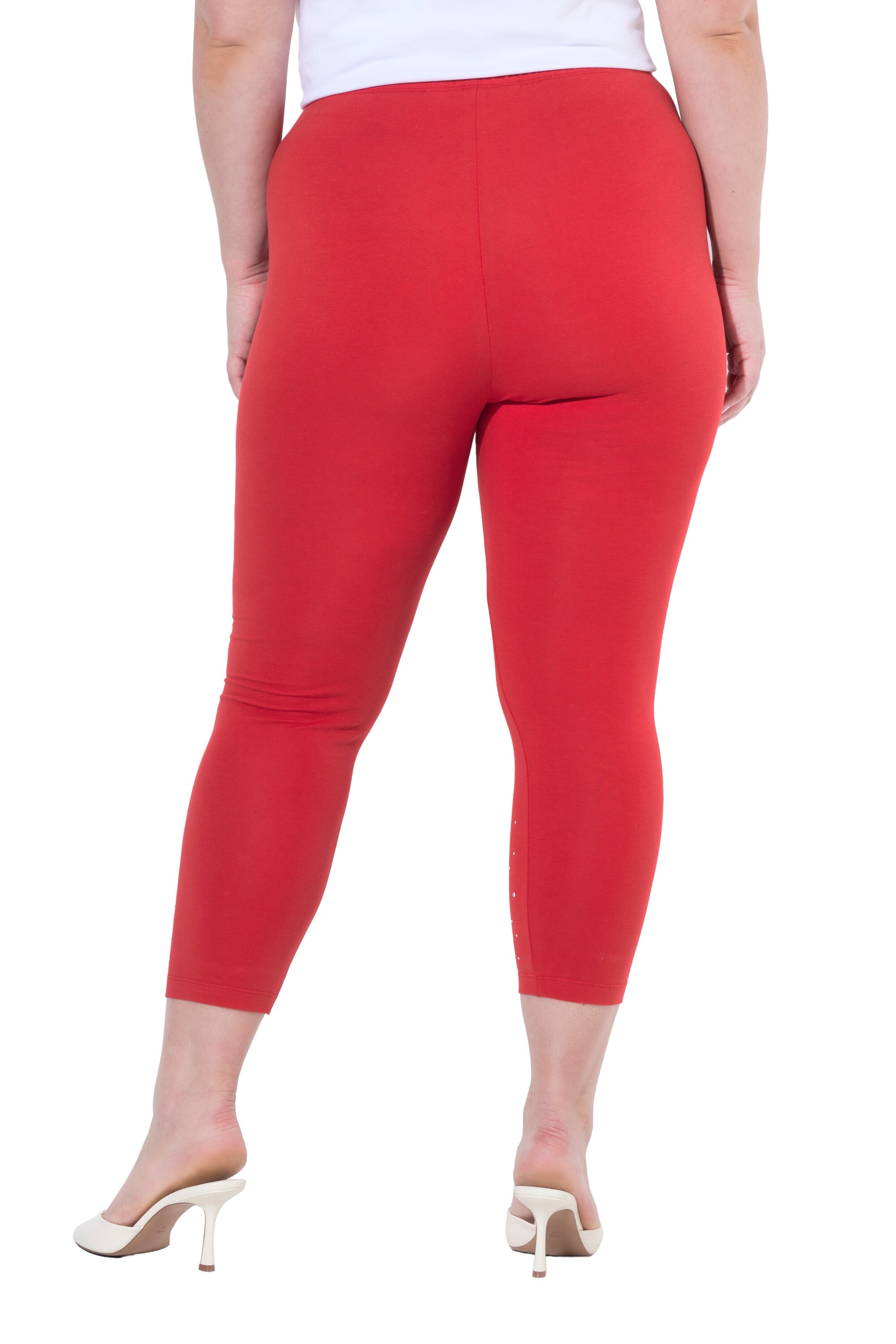 MIAMODA Skinny Leggings in Red