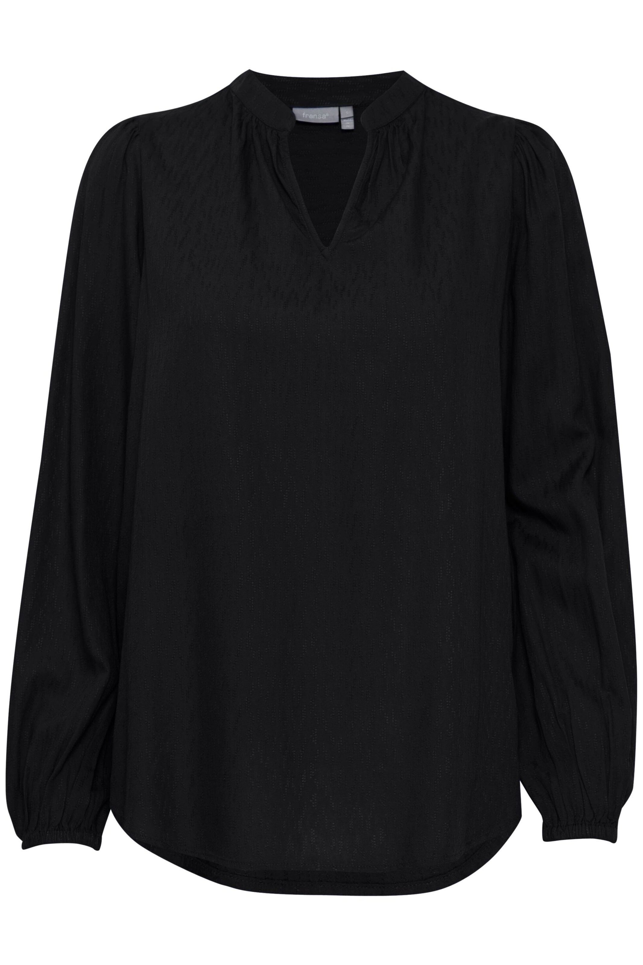 Fransa Bluse 'FRParty' in Schwarz: Vorderseite