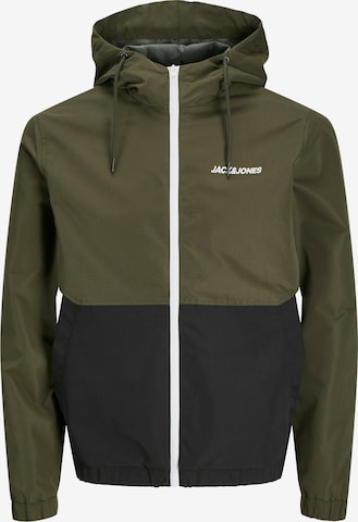 Geacă de primăvară-toamnă 'JWHMASH' de la JACK & JONES pe verde: față