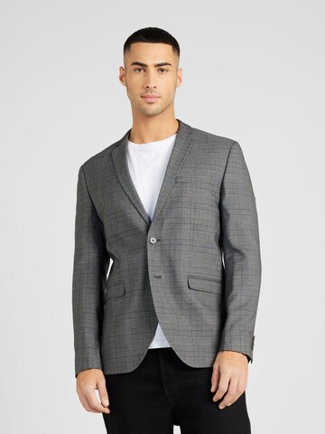 Coupe slim Veste de costume 'FRANCO' JACK & JONES en gris : devant