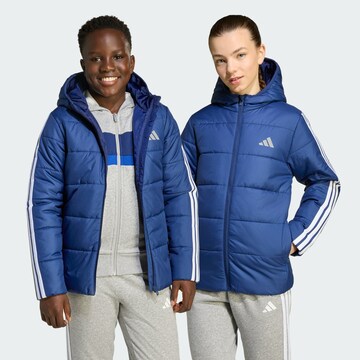 ADIDAS SPORTSWEAR Sportjacke 'Essentials' in Blau: Vorderseite