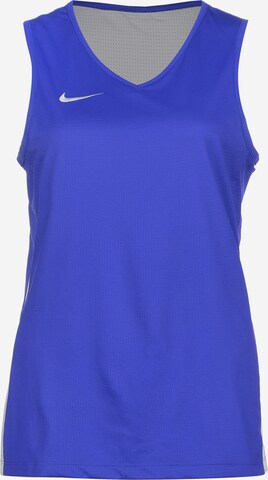 Maglia trikot di NIKE in blu: frontale