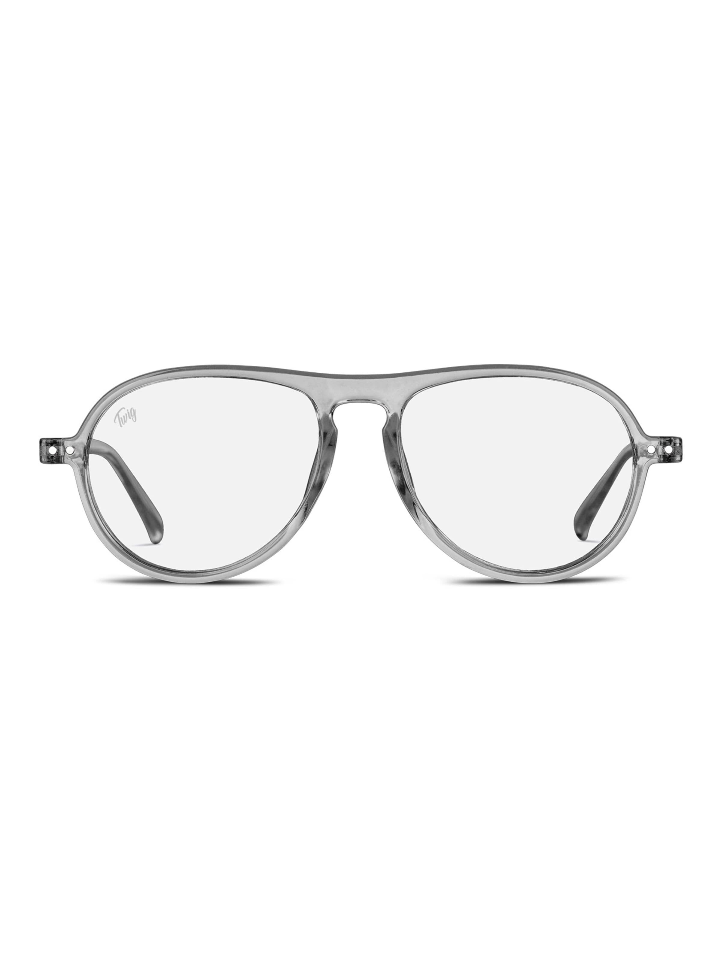 Lunettes 'Thiele BlueLight' TWIG Concept Milano en gris : devant