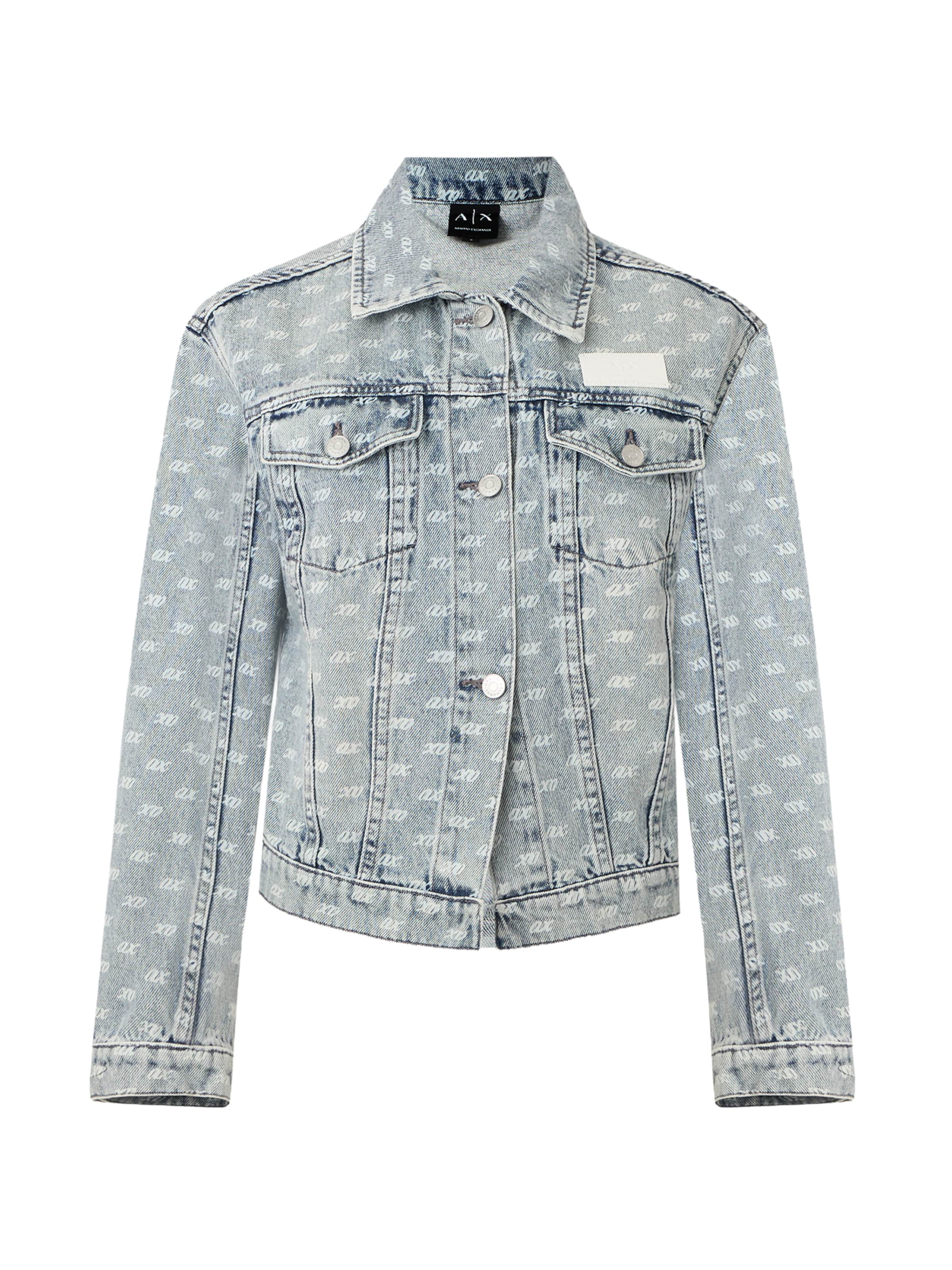 ARMANI EXCHANGE Between-Season Jacket in Blue: front
