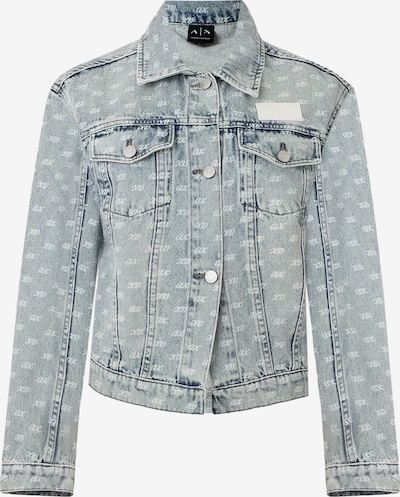 ARMANI EXCHANGE Přechodná bunda ve velikosti XS - světlemodrá / offwhite, Produkt