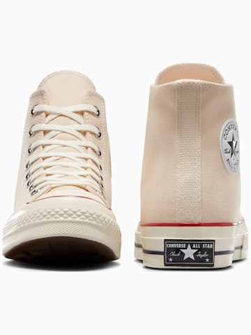 Sneaker alta 'Converse Chuck 70 Canvas' di CONVERSE in beige