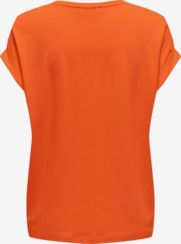ONLY T-Shirt 'MOSTER' in Orange