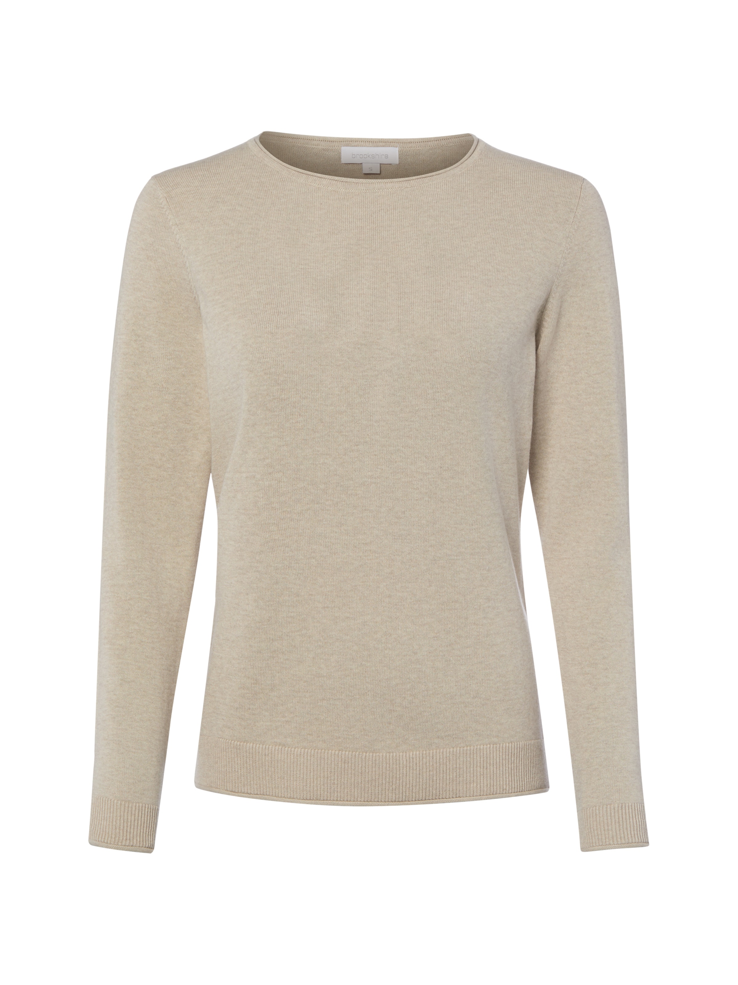 Pull-over Brookshire en beige : devant